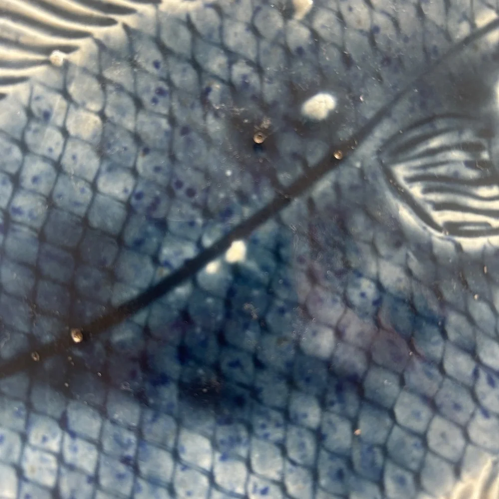 Ann Elizabeth Designs Handmade Pottery Flounder Fish